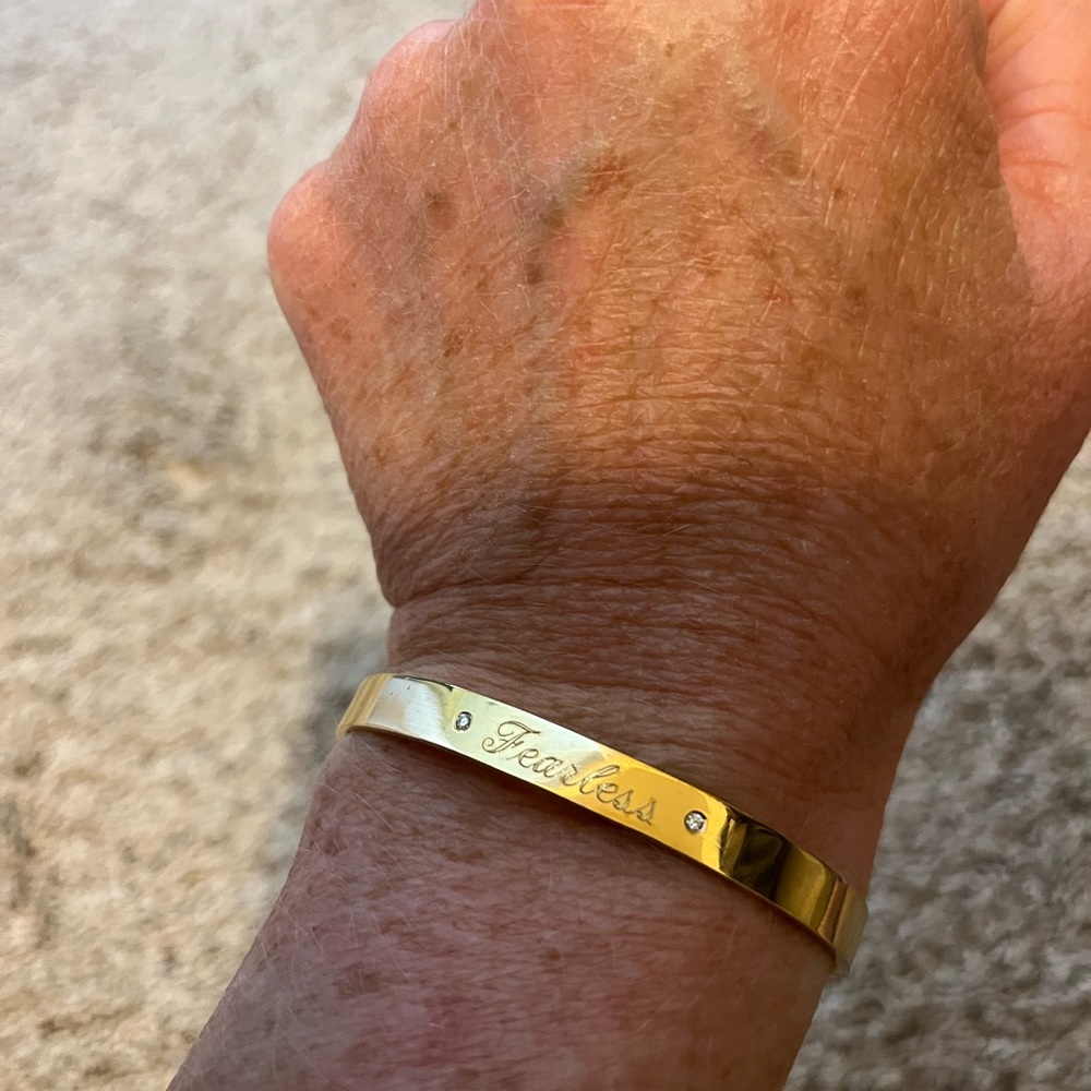 .925 Fearless Bracelet with Swarovski diamonds